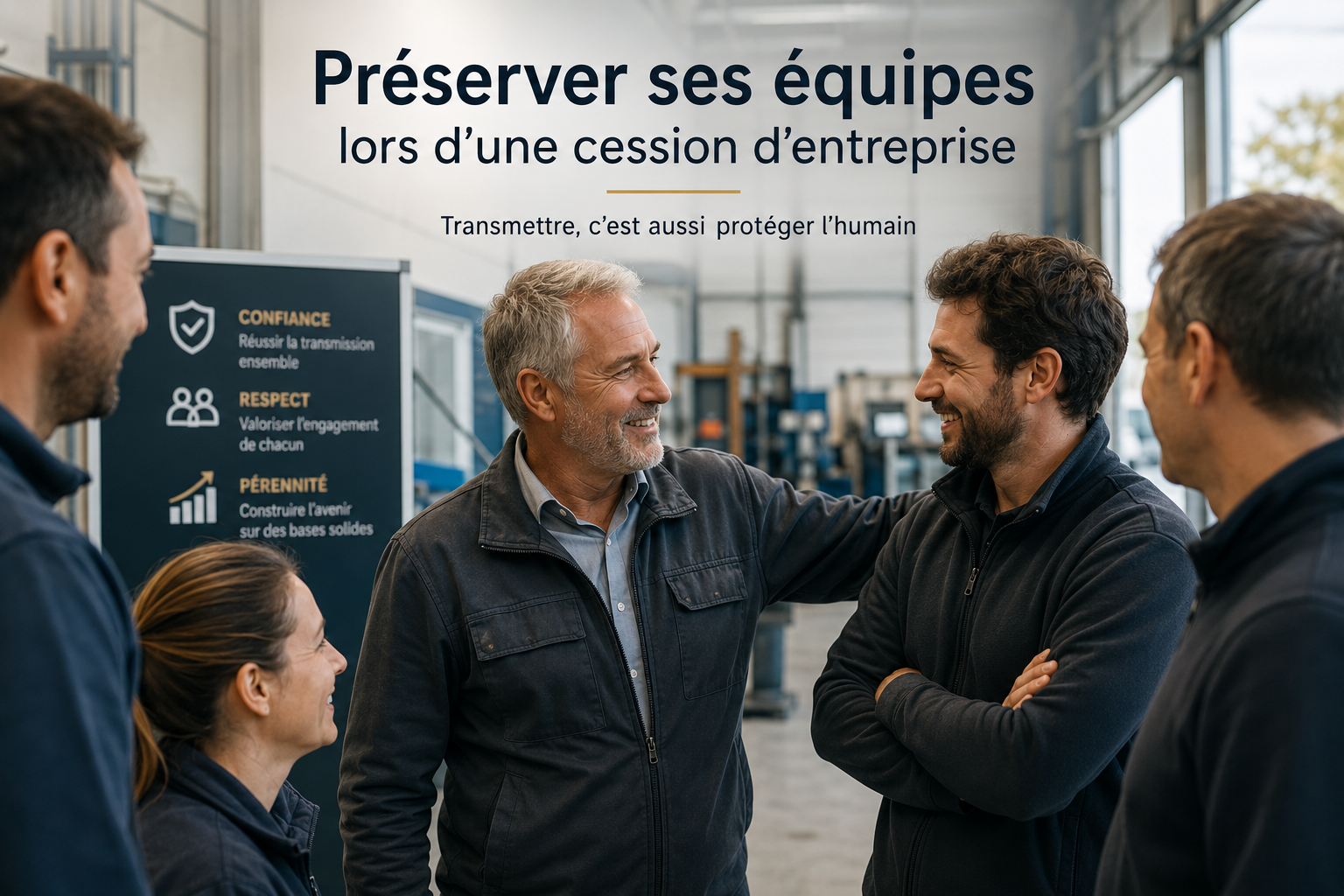 Comment préserver ses équipes lors d'une cession